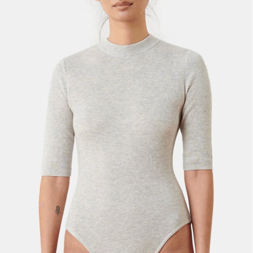 ADAY Like a Glove grey bodysuit S
